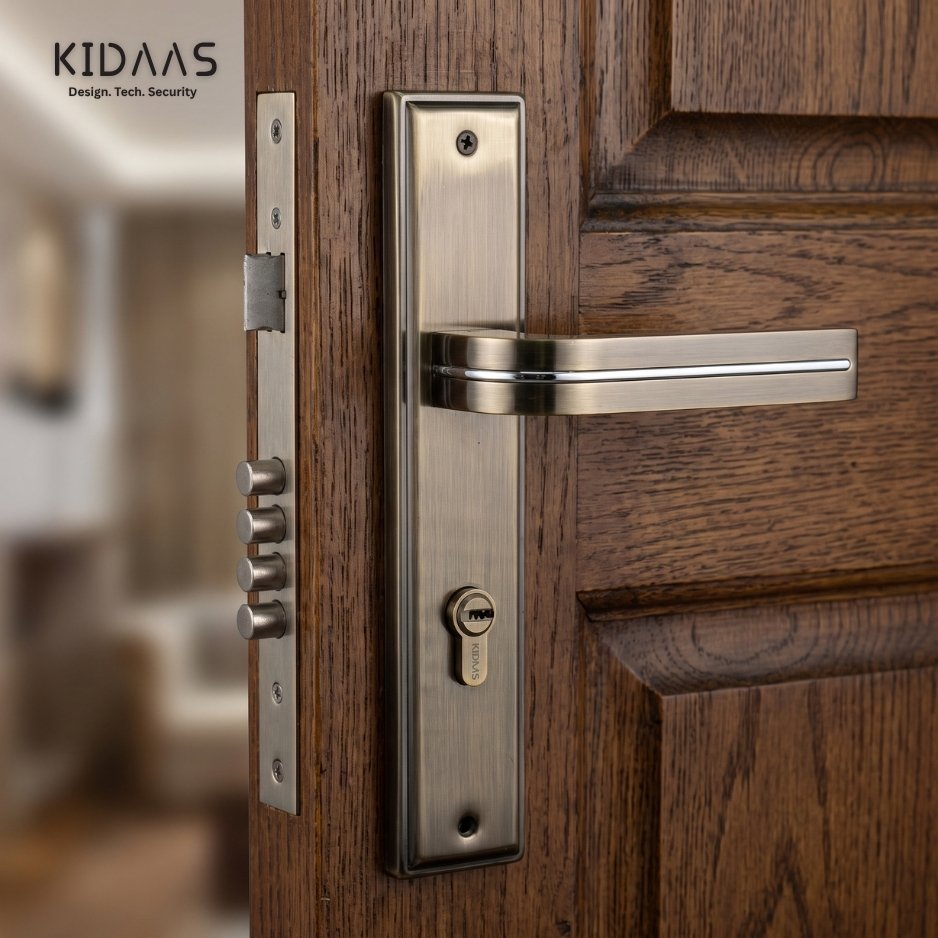 Kidaas 1167 Large Mortise Door Lock (AE, AB, SS) - Image 3