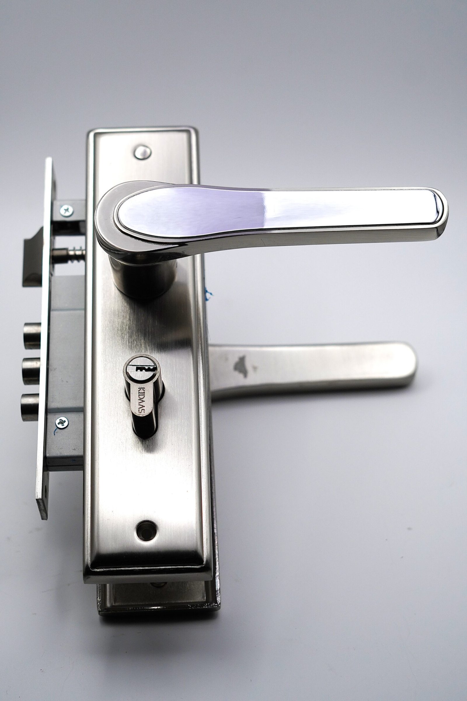 Kidaas 1169 Medium Mortise Door Lock (AB, SS) - Image 4