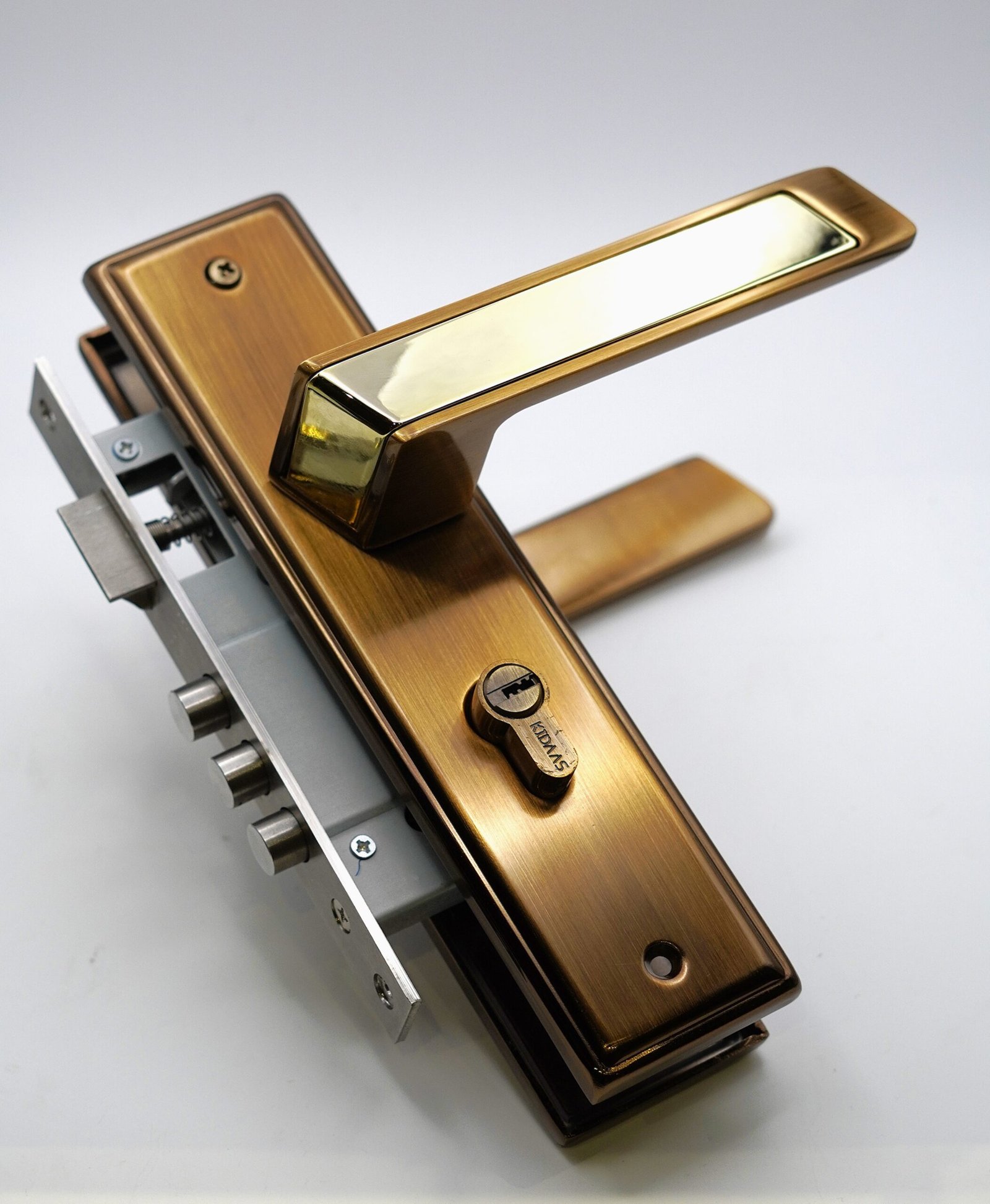Kidaas 1170 Medium Mortise Door Lock (AE, AB, SS) - Image 4