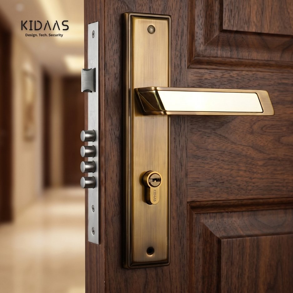 Kidaas 1170 Large Mortise Door Lock (AE, AB, SS) - Image 3