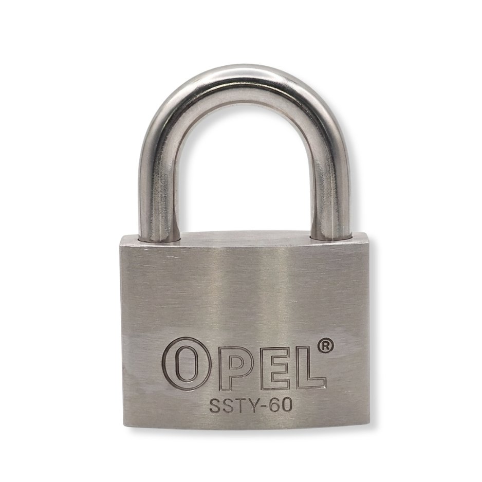 Opel Heavy-Duty Short Neck 60mm Padlock (SS)