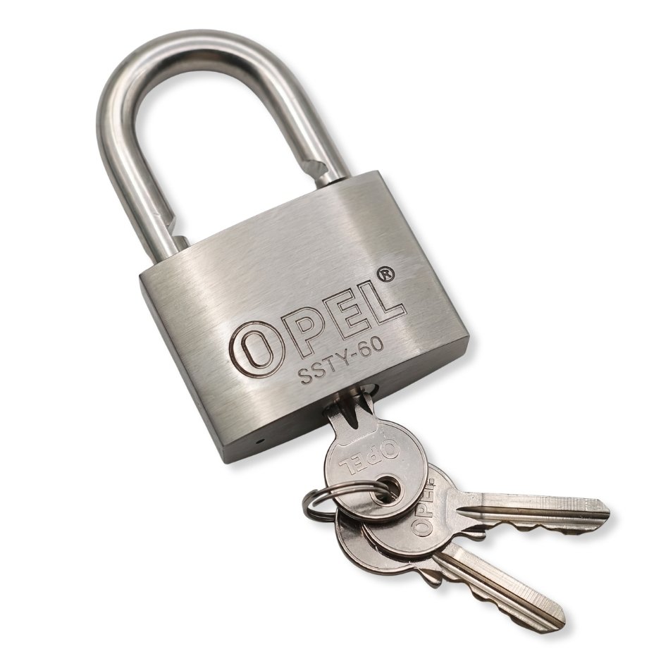 Opel Heavy-Duty Short Neck 60mm Padlock (SS) - Image 2