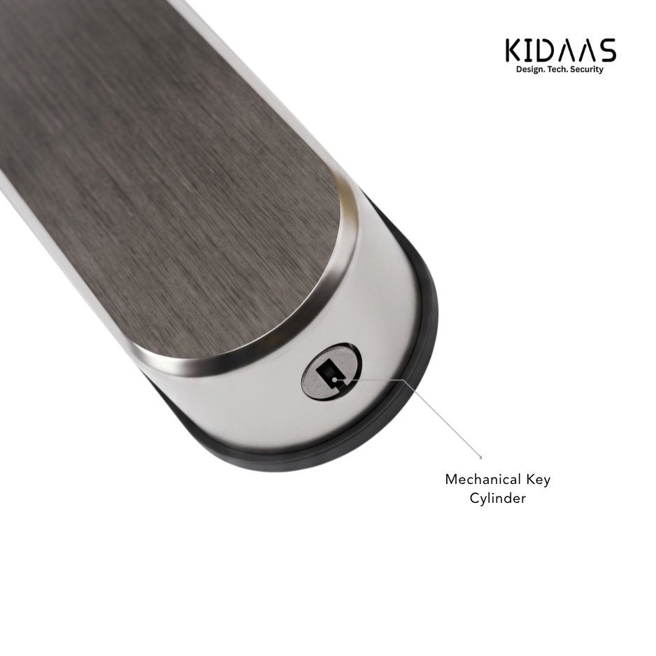 Kidaas Stainless Steel Slim Smart Lock KDM-7502 - Image 6