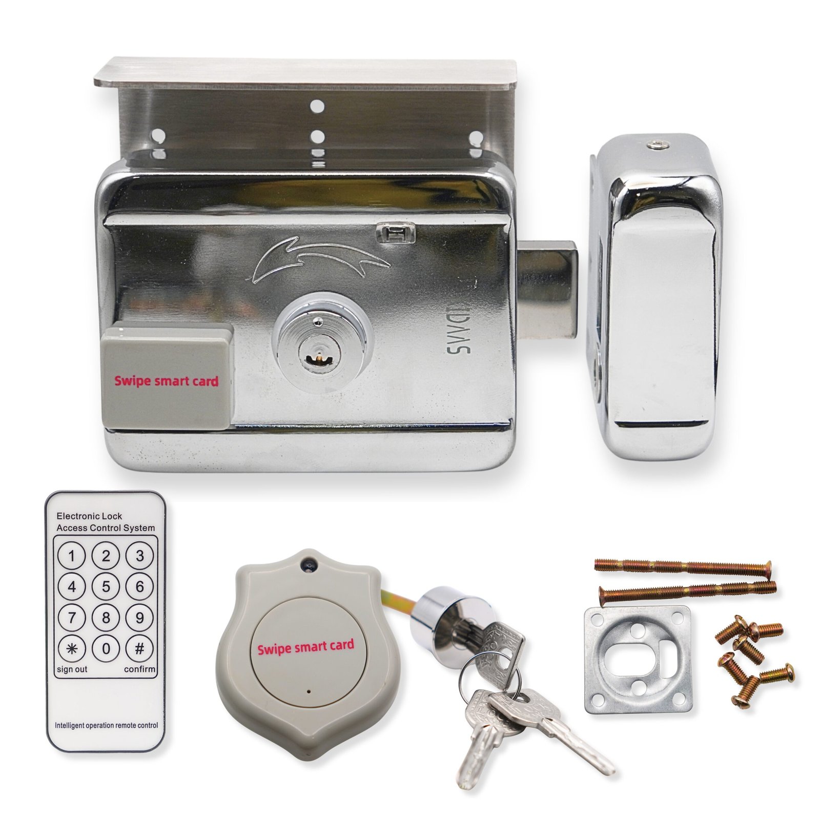 Kidaas Electric Gate Lock With Access Control
