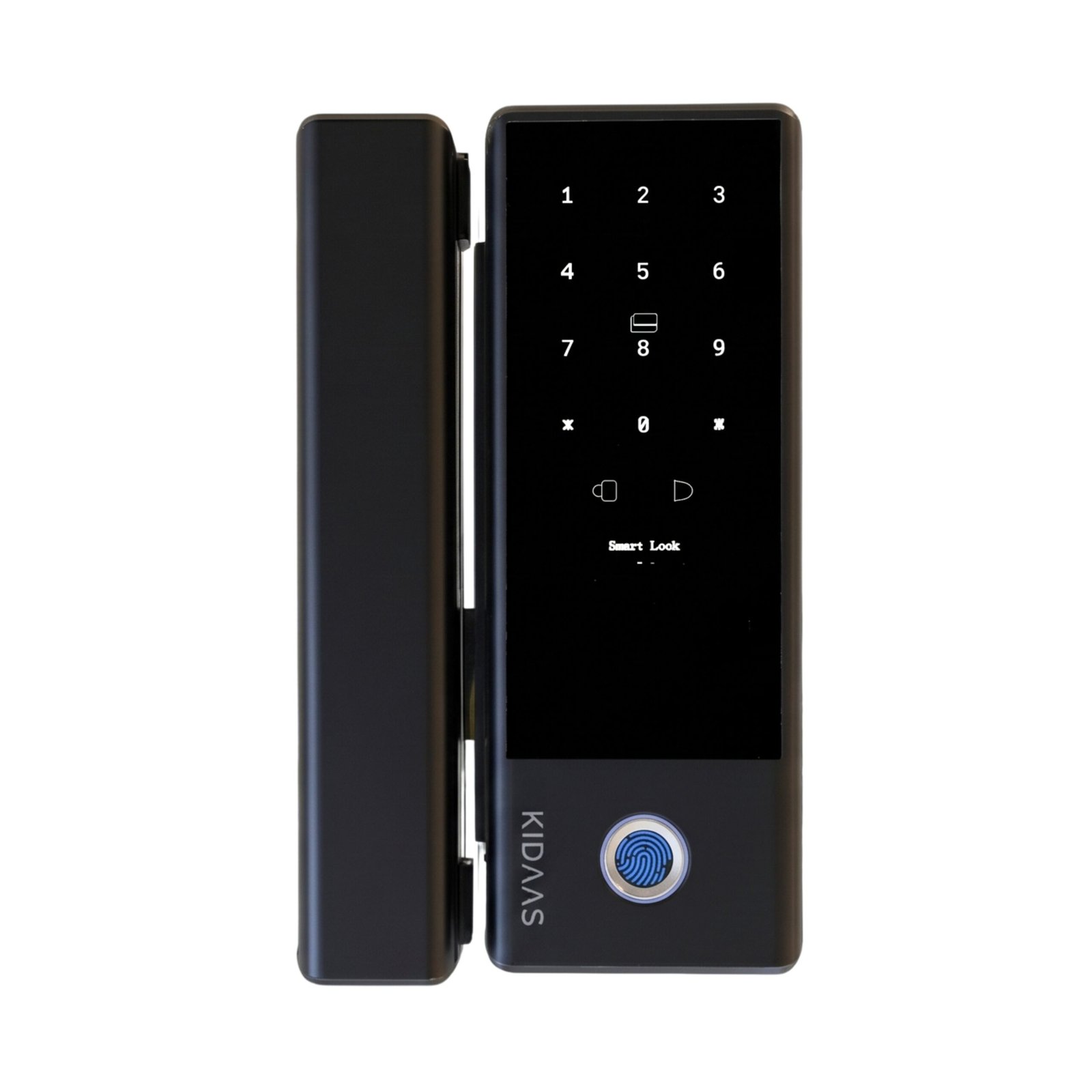 Kidaas Smart Glass Lock Tuya Black - Image 2