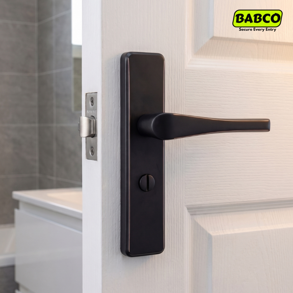 BABCO Bathroom Lock BAB-BL-30 ( Black | SS | Gun Black | Copper) - Image 3