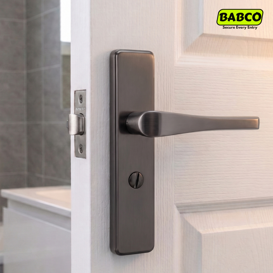 BABCO Bathroom Lock BAB-BL-30 ( Black | SS | Gun Black | Copper) - Image 4