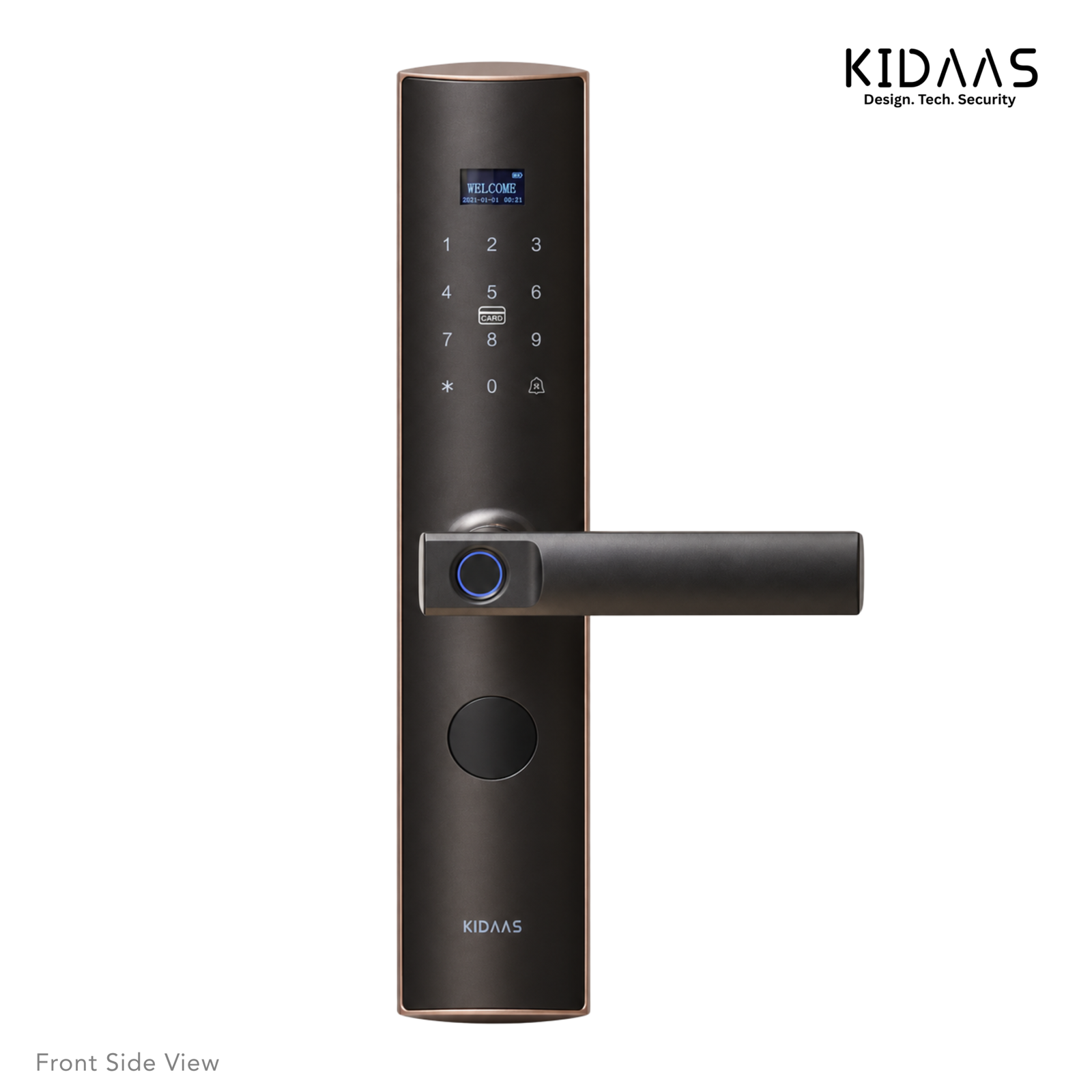 Kidaas Smart Lock A2C Coral gold - Image 2