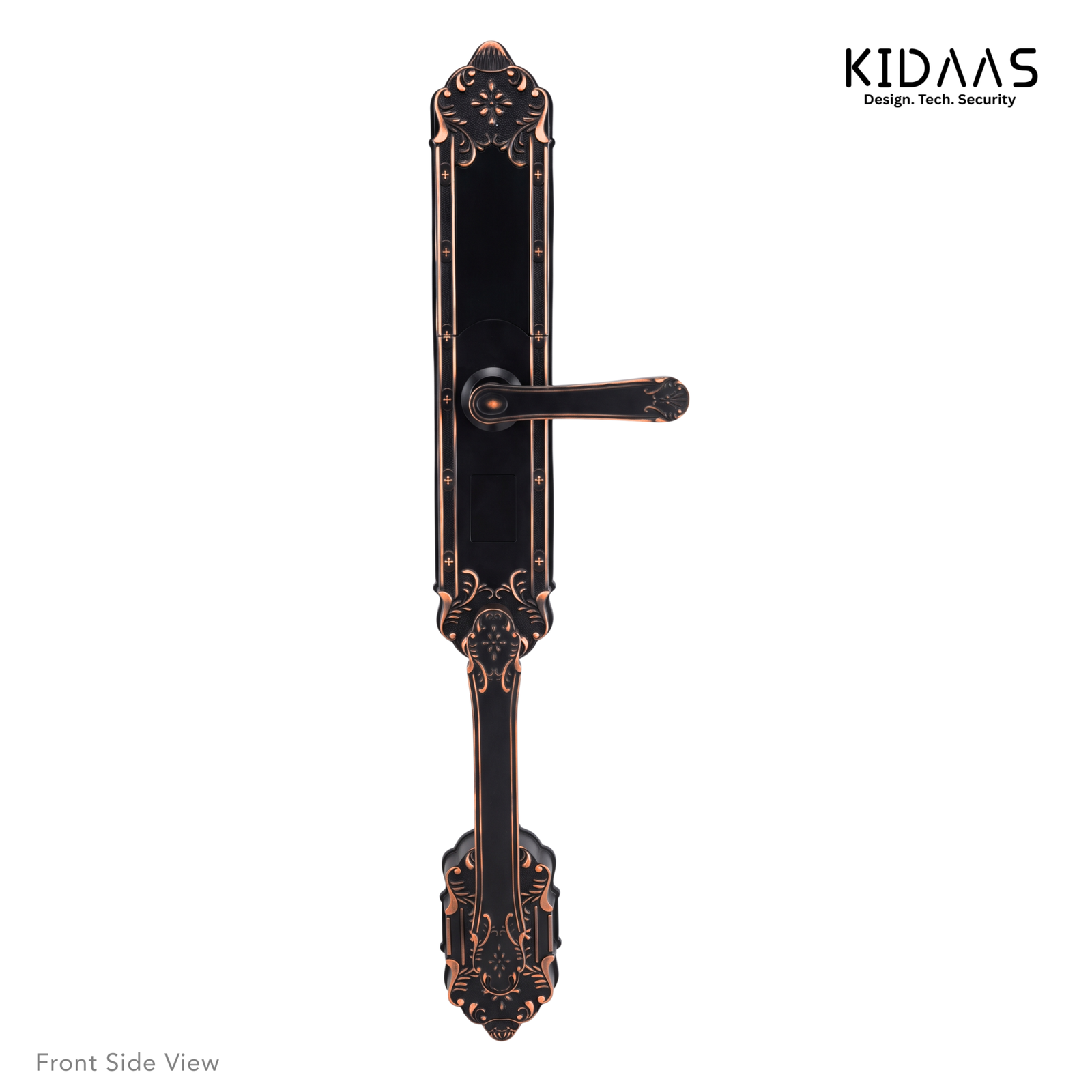 Kidaas Z2 Smart Lock (Copper)– 5-in-1 Keyless Entry (Fingerprint, App, Card, Password, Key) - Image 2