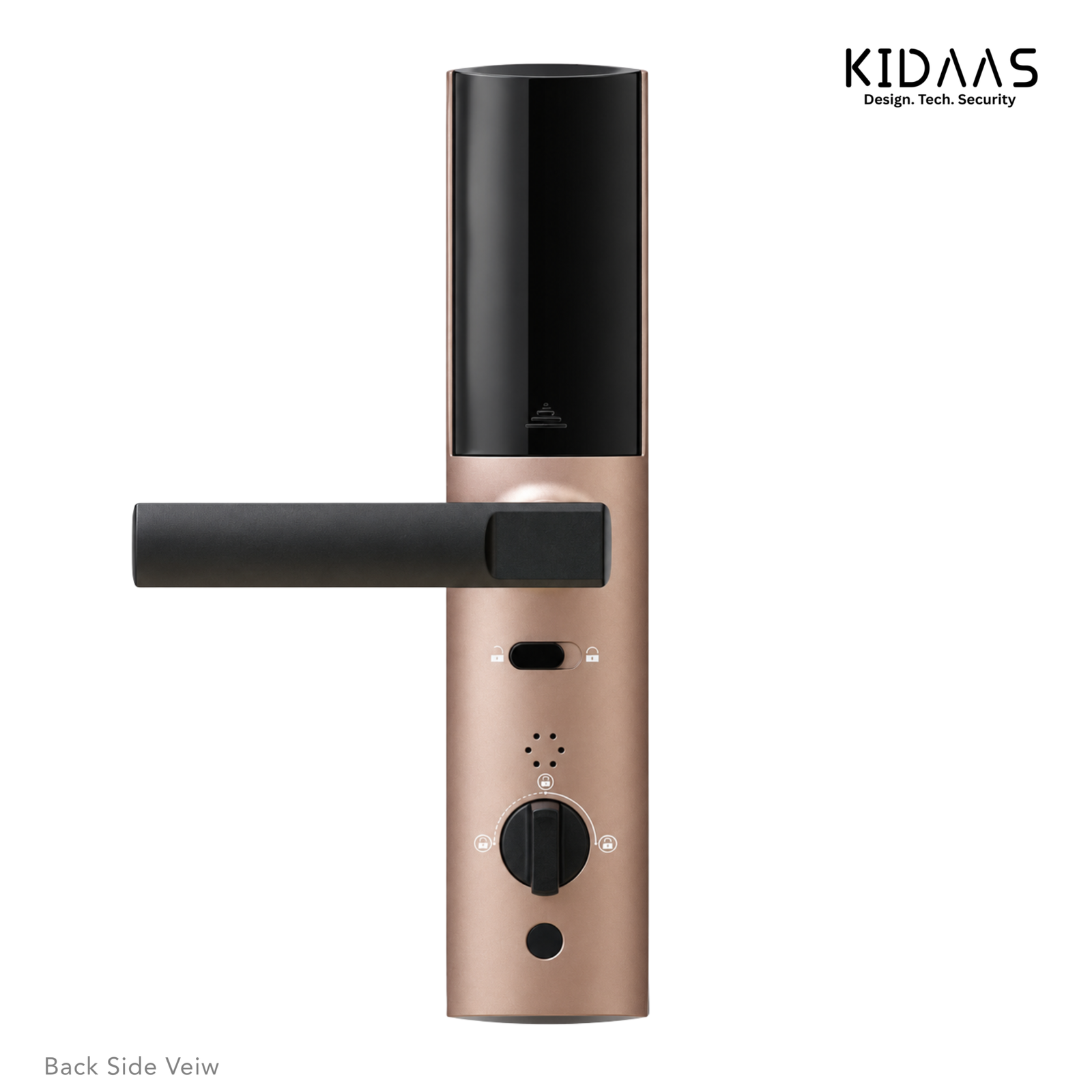 Kidaas Smart Lock A2C Coral gold - Image 3